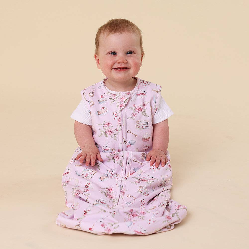 Alice's Tea Party Organic Sleeping Bag 1.0 TOG
