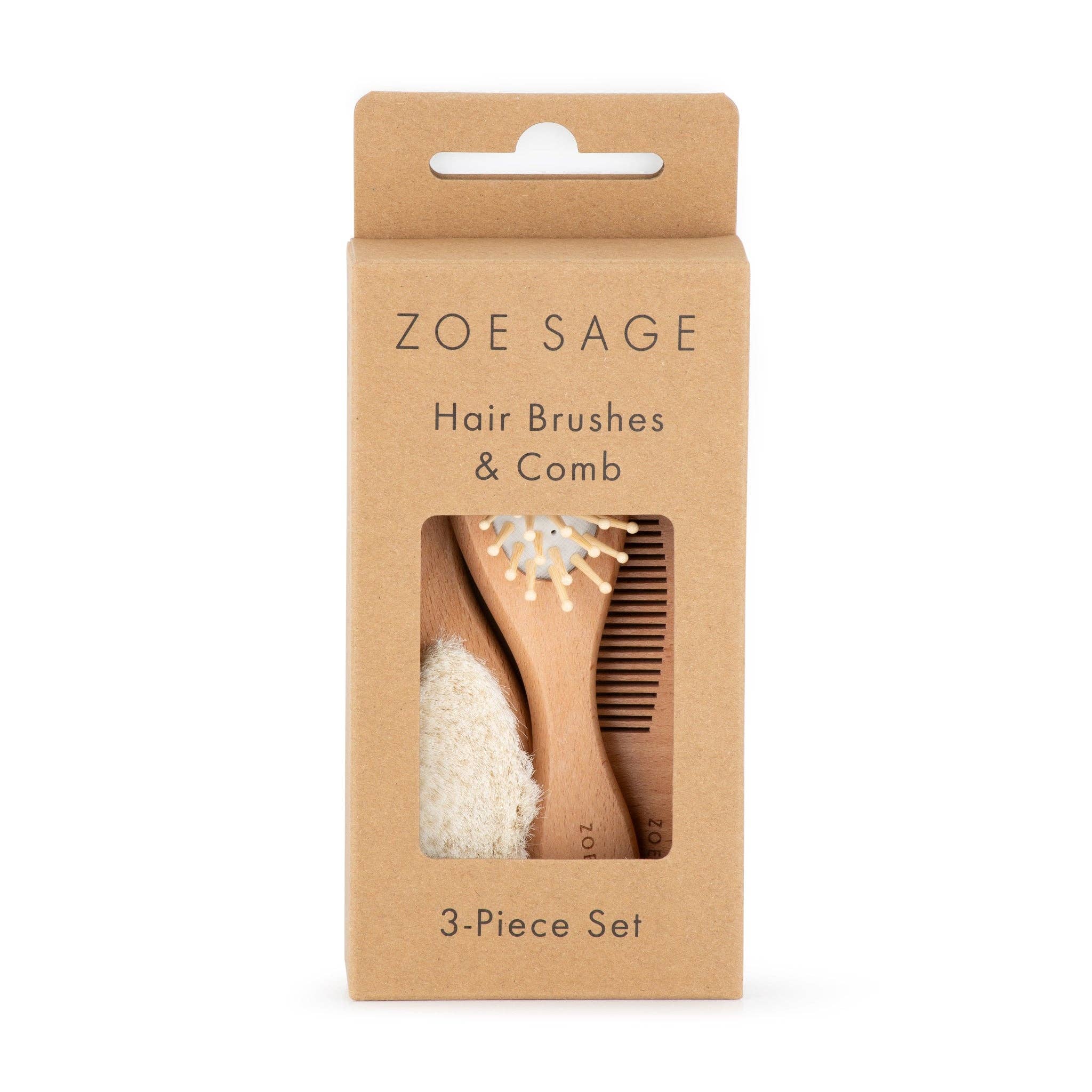 Baby Brush & Comb Set - 3pc