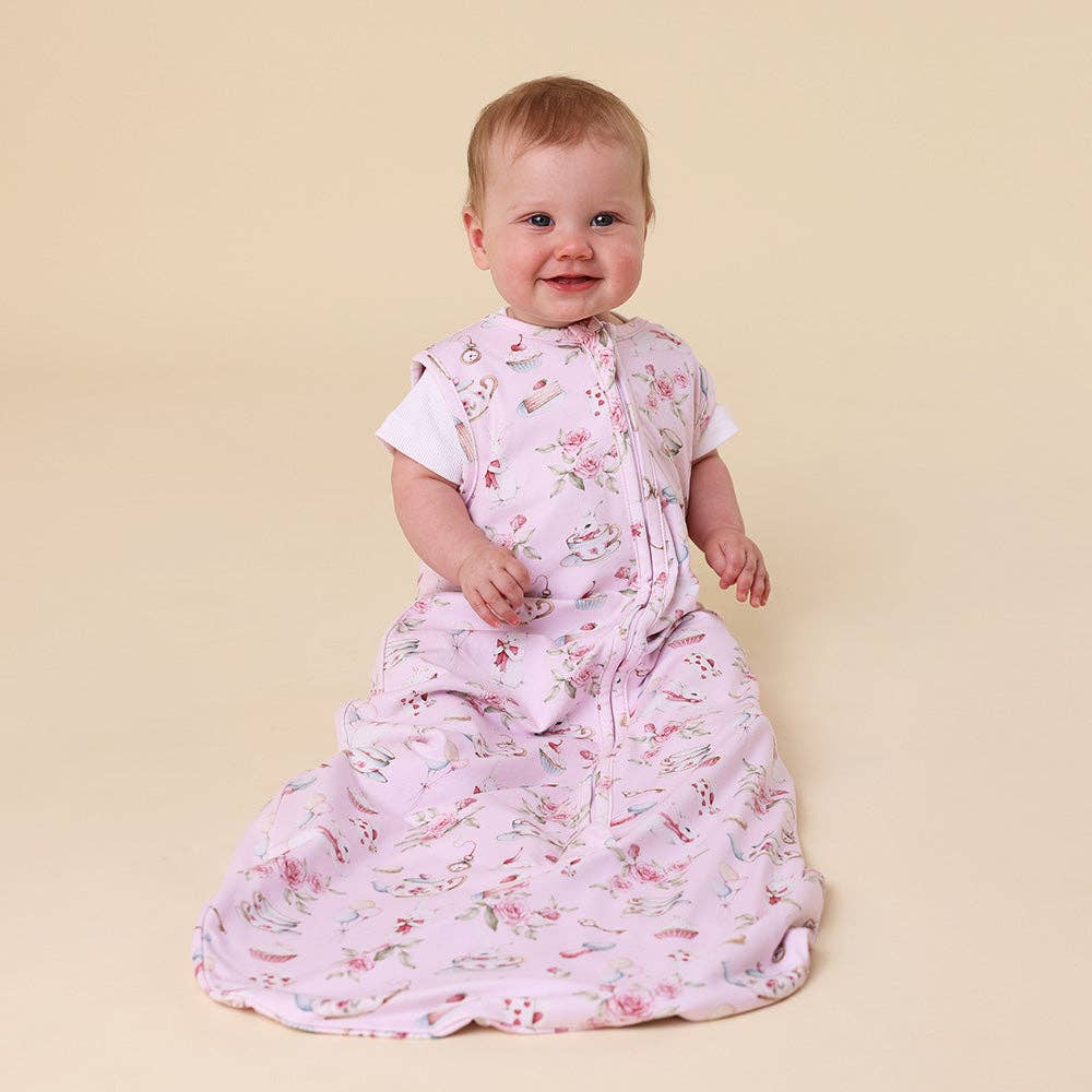 Alice's Tea Party Organic Sleeping Bag 1.0 TOG