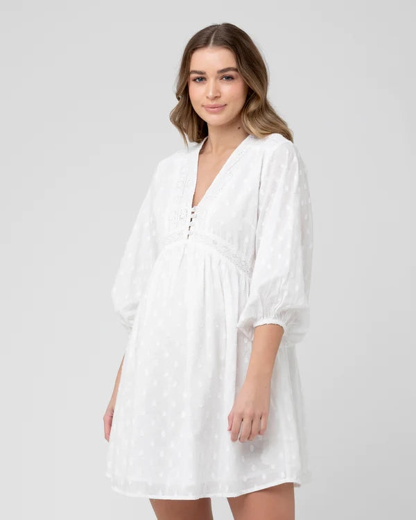 Valentina Dress White: White