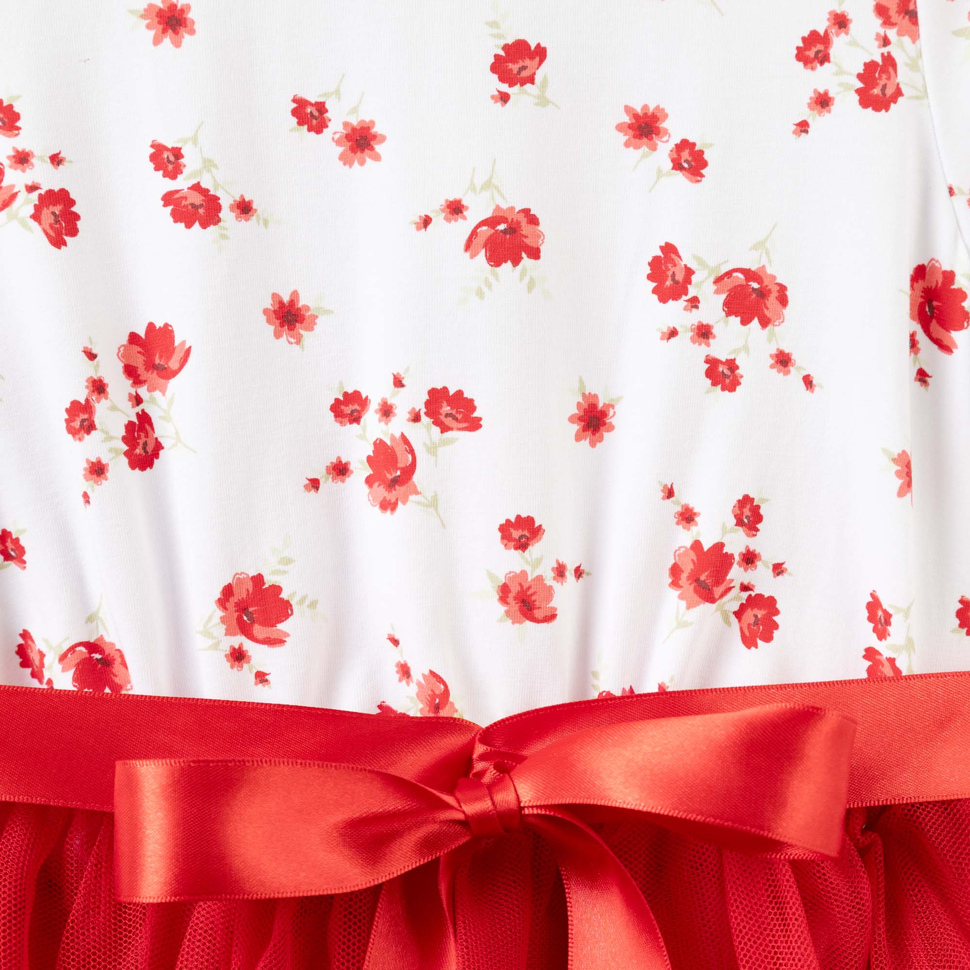 Alyssa Floral S/S Tutu Dress