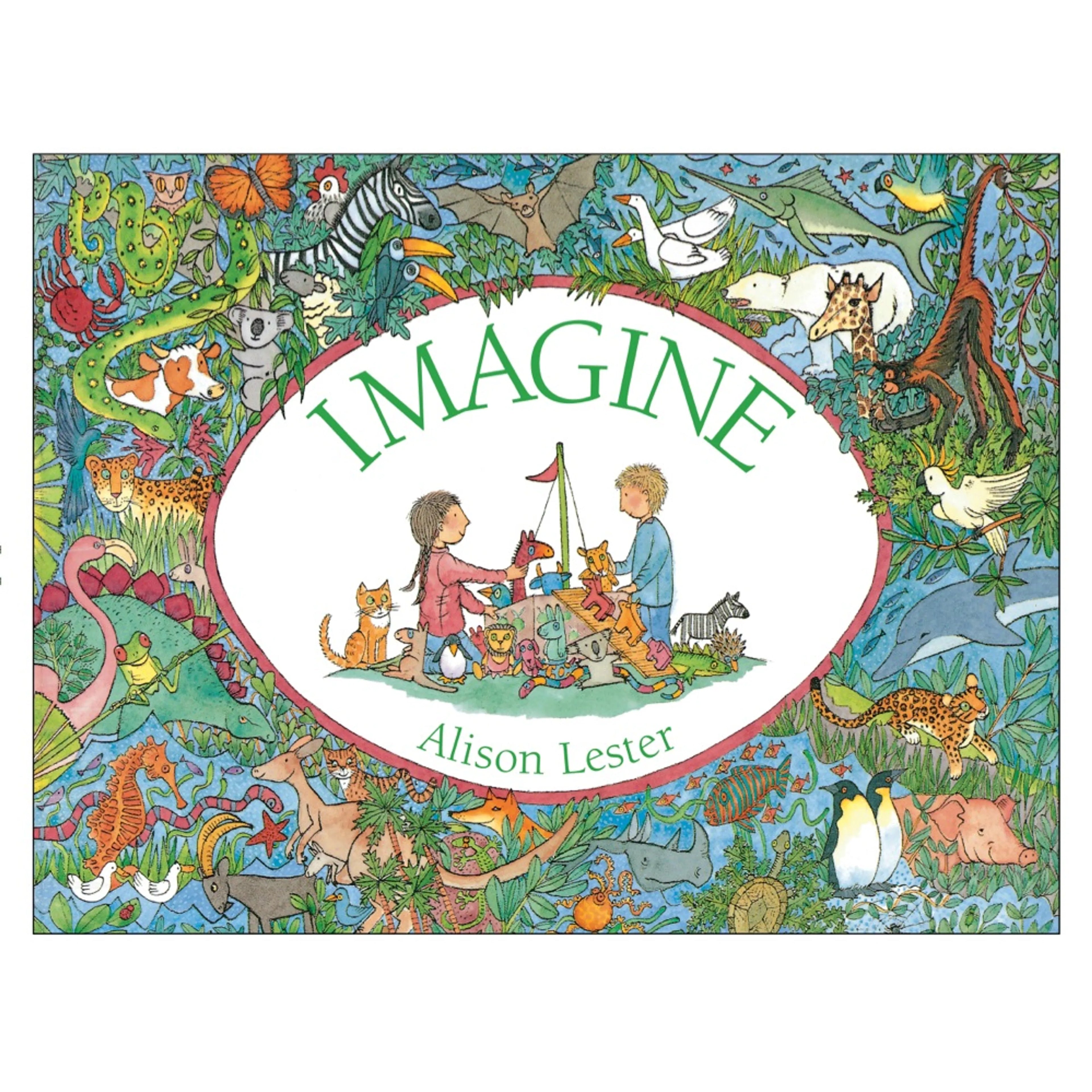 Imagine by Alison Lester (Board Book)