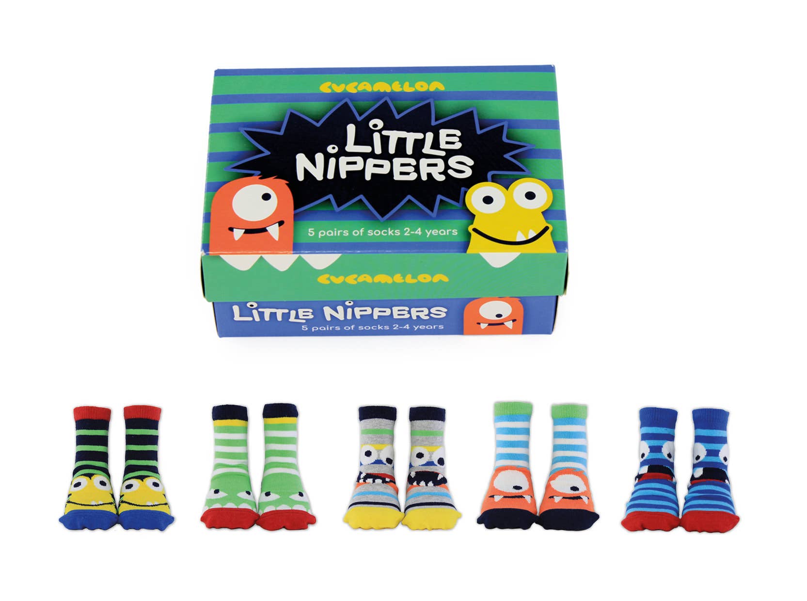 Baby Socks 5 pairs 2-4 years - Little Nippers
