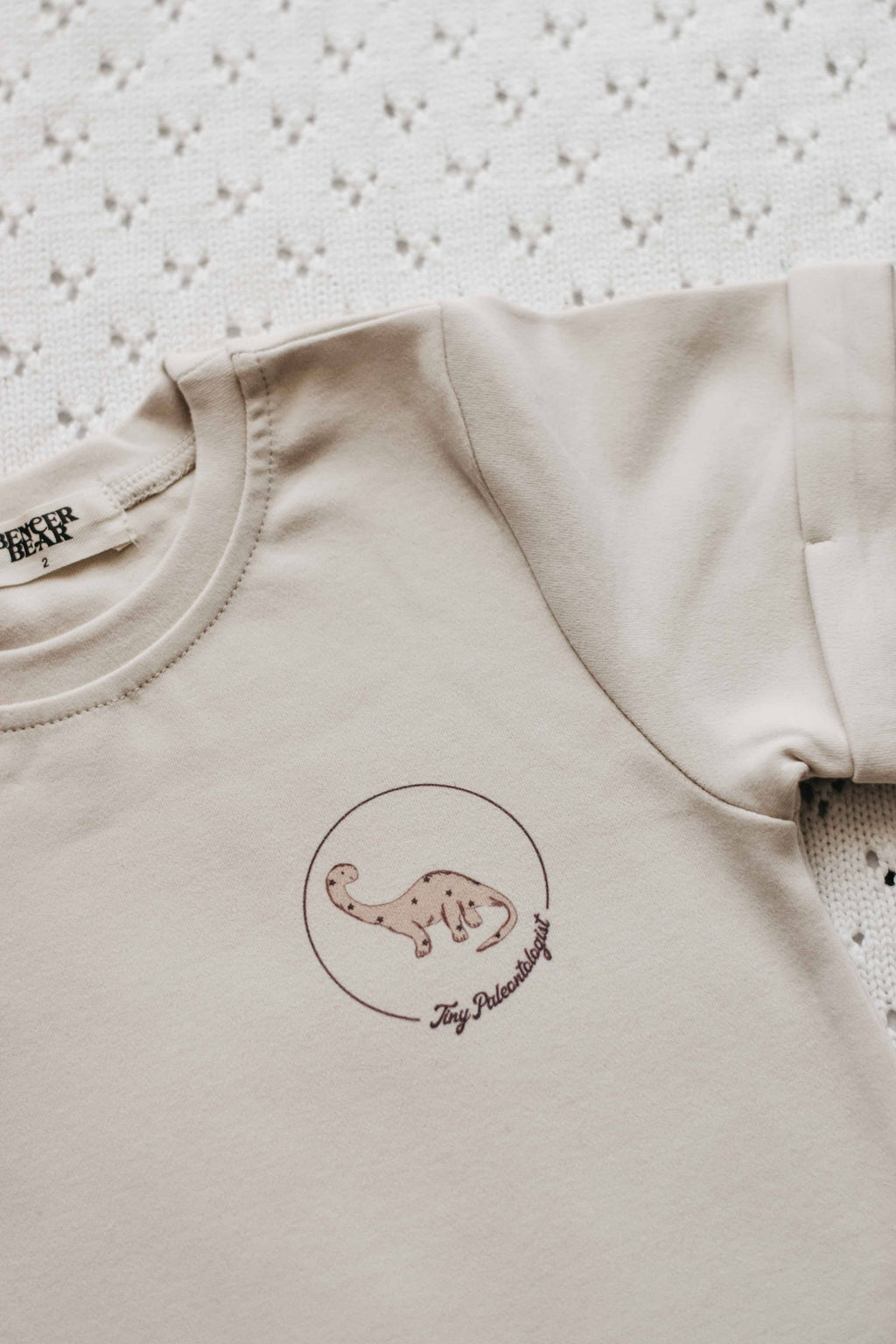 Tiny Paleontologist Bodysuit/Tee - Neutral