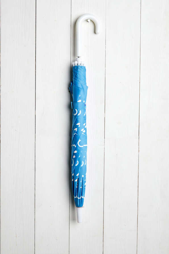 Colour-Revealing Umbrella - Baby Blue