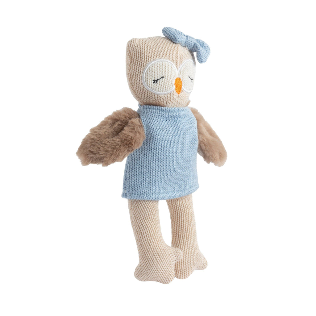 Knitted Animal Toy- Ollie the Owl