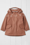Colour-Changing Kids Rain Jacket - Rose