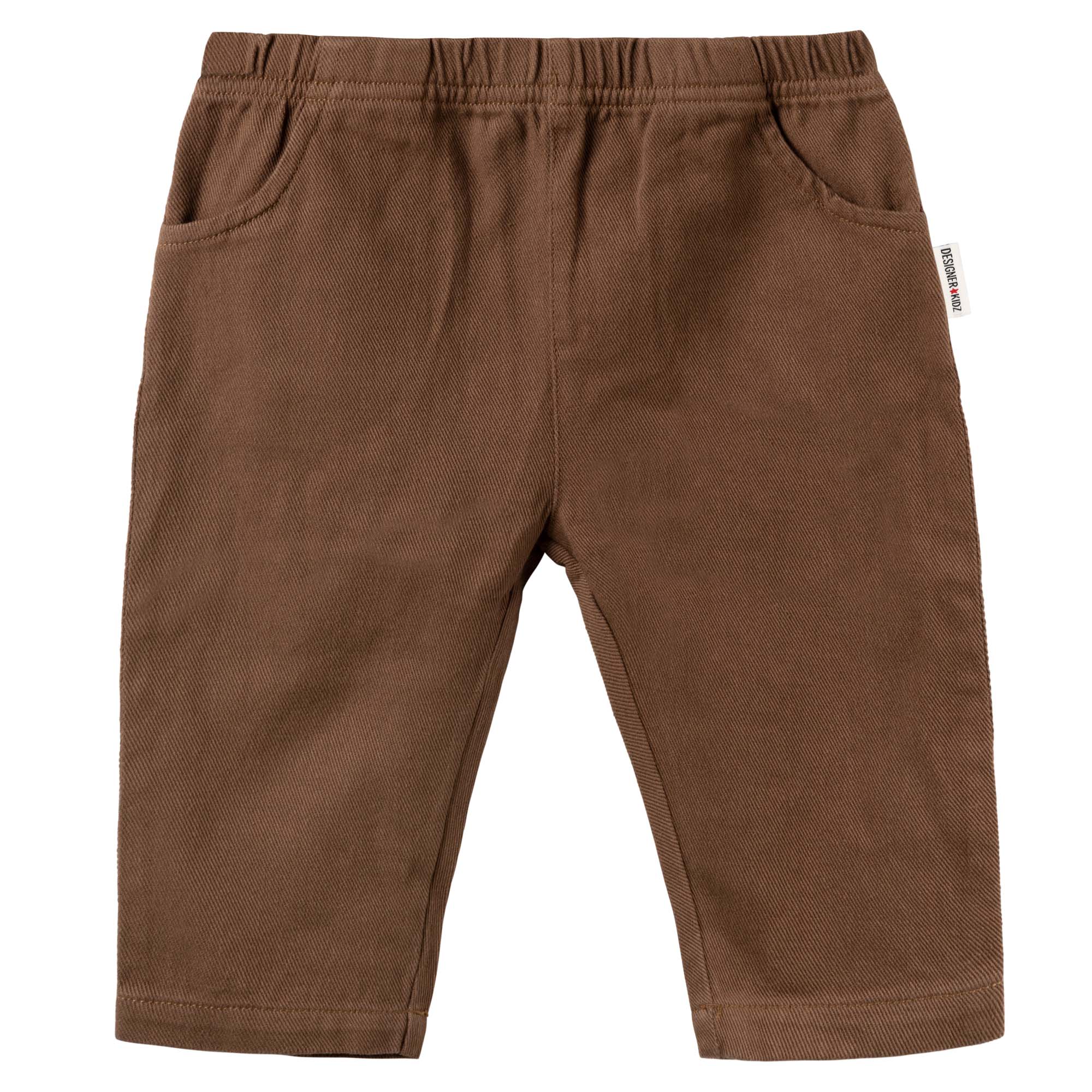 Theo Twill Pants - Chocolate