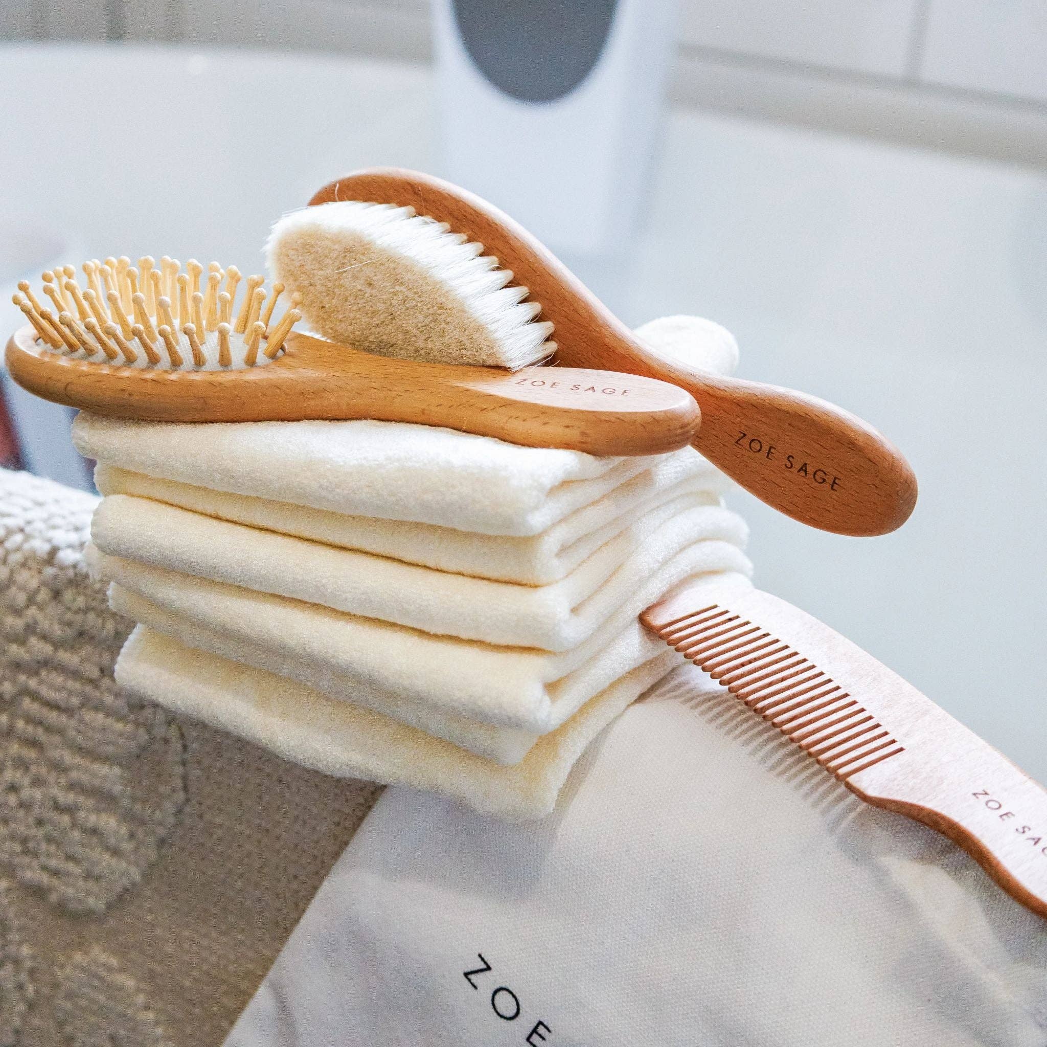 Baby Brush & Comb Set - 3pc