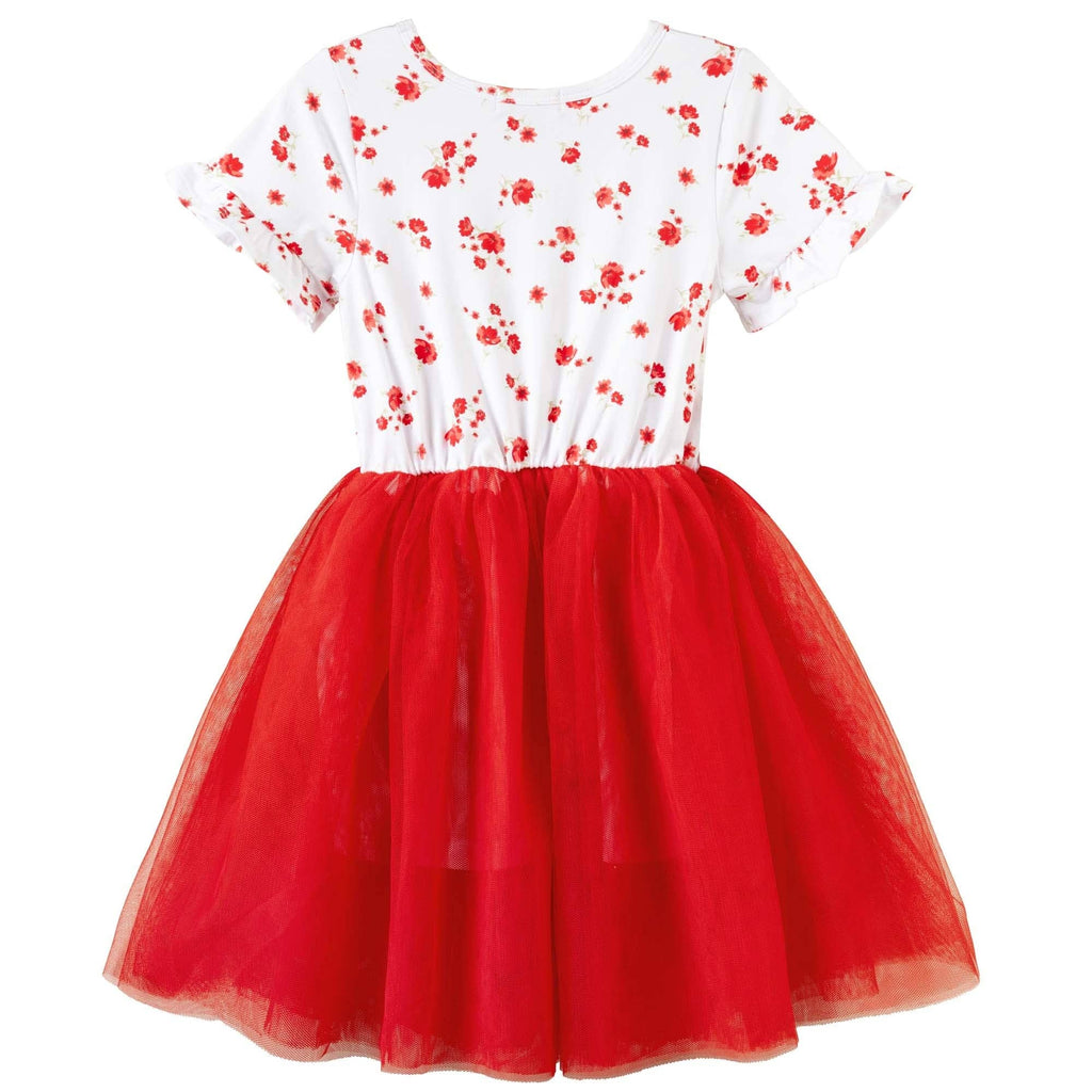 Alyssa Floral S/S Tutu Dress