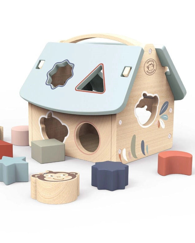 House Shape Sorter with 8 Blocks
