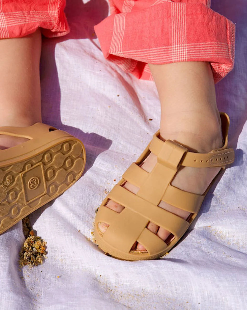 Kids Jelly Sandal - Sand