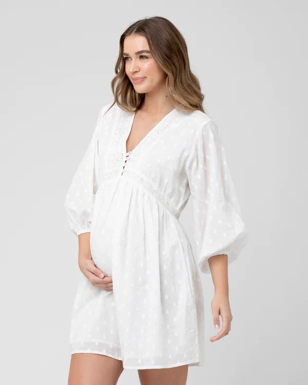 Valentina Dress White: White