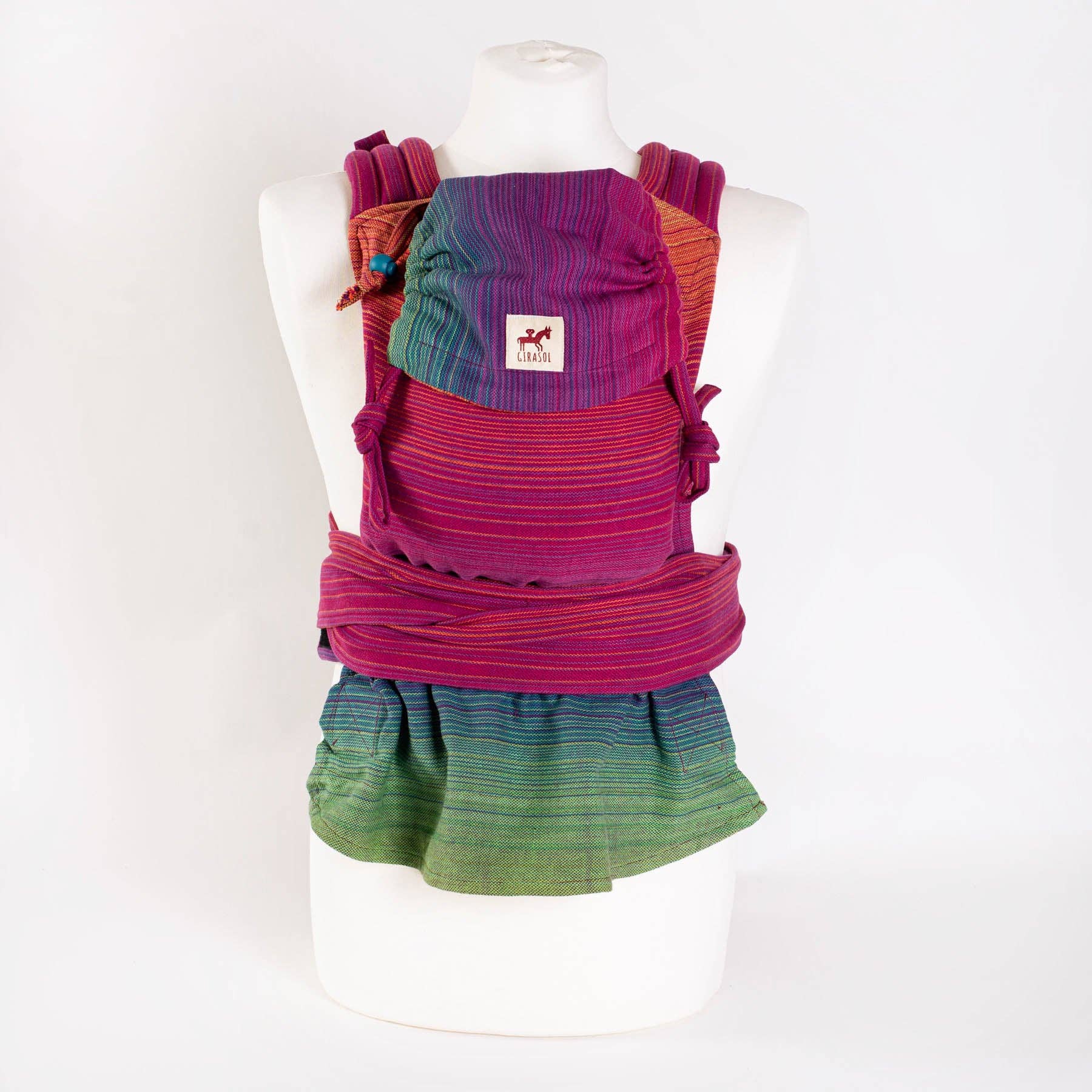 MySol Paradise baby carrier, colorful, suitable from birth, fair