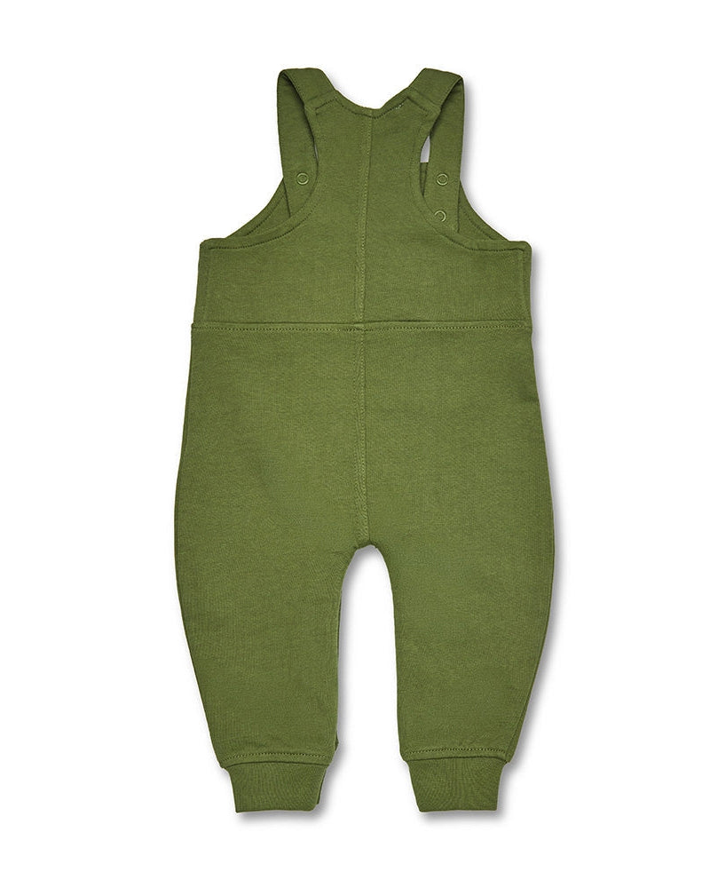 Organic Joey Overalls - Olive