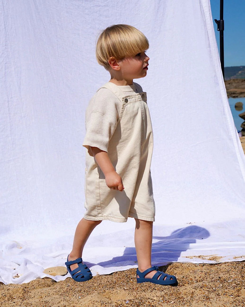 Kids Jelly Sandal – Navy