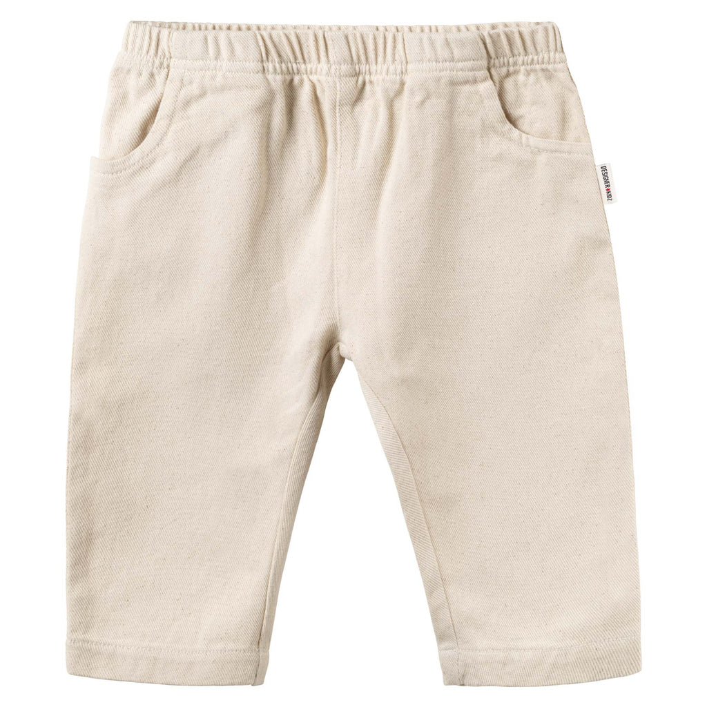 Theo Twill Pants - Ecru