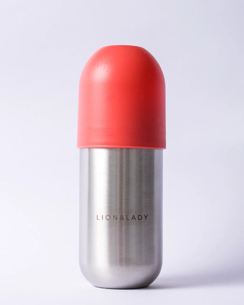 18/8 Stainless Steel Baby bottle - 350ml: Fuchsia Pink