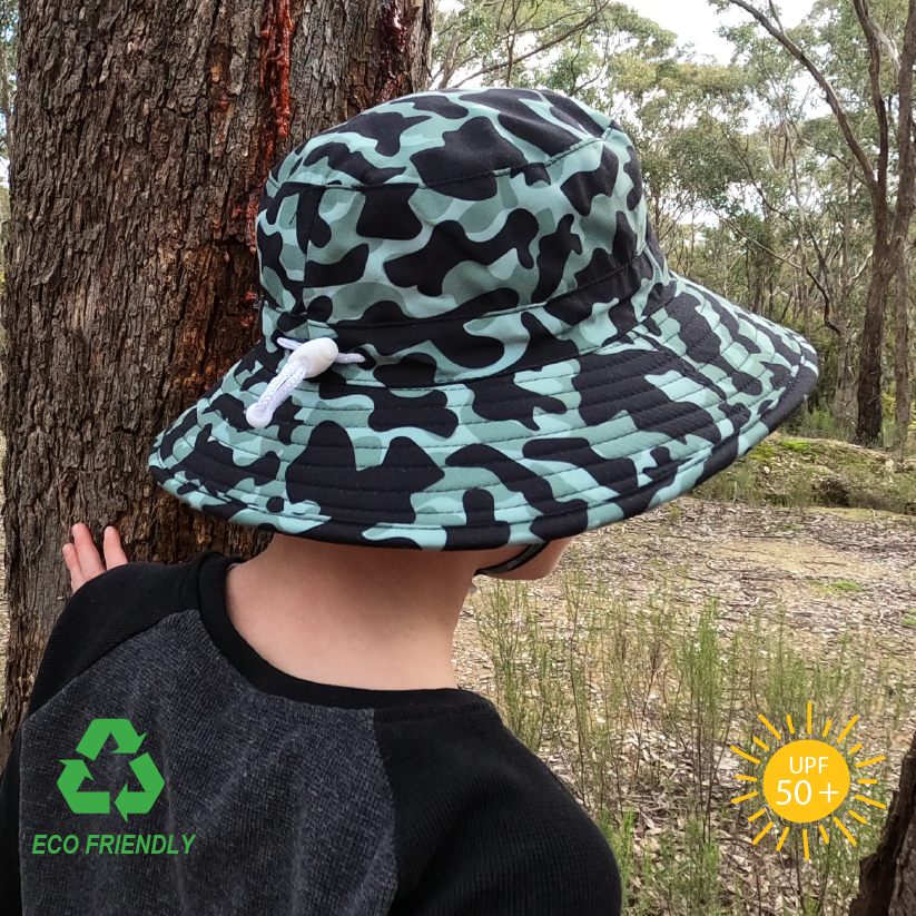 Little Georgie - Kids Bucket Sun Hat - Camo