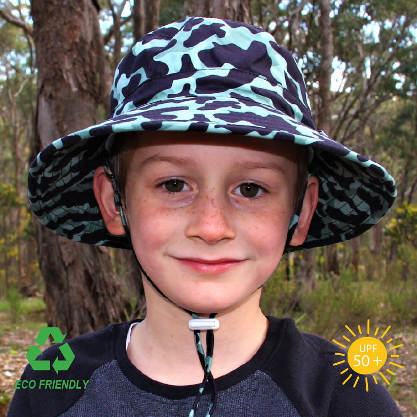 Little Georgie - Kids Bucket Sun Hat - Camo
