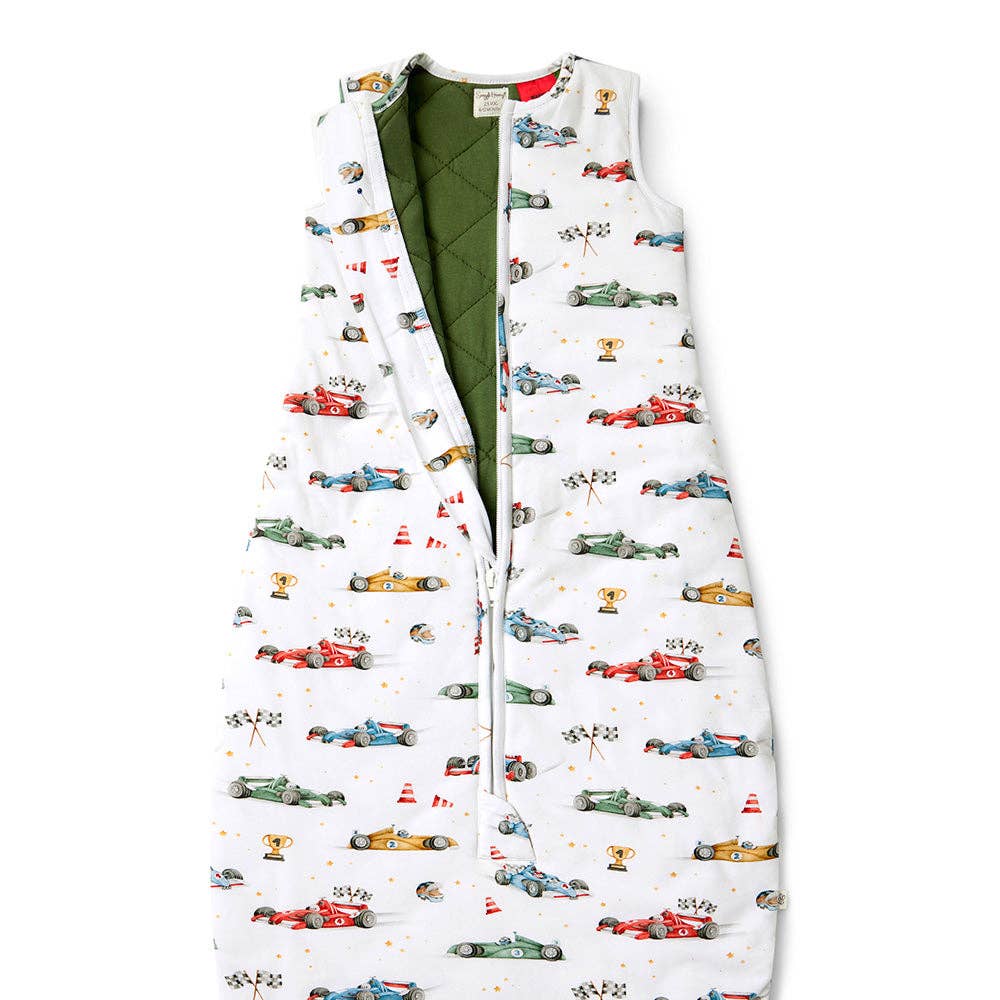 Little Racers Organic Sleeping Bag 2.5 TOG