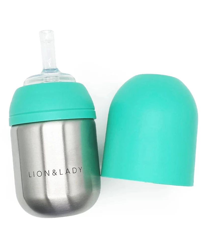 Toddler Straw Cup: Mint
