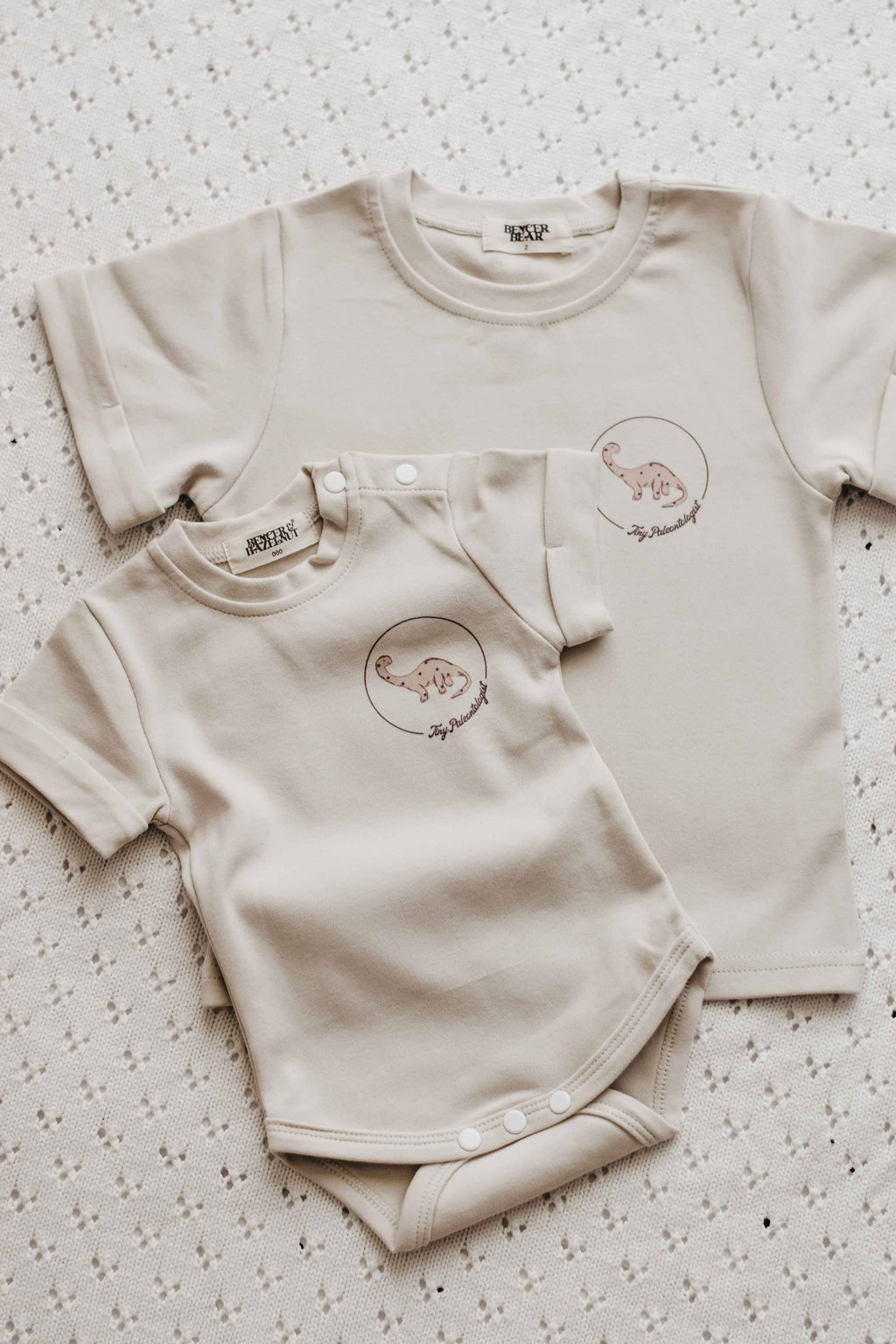 Tiny Paleontologist Bodysuit/Tee - Neutral