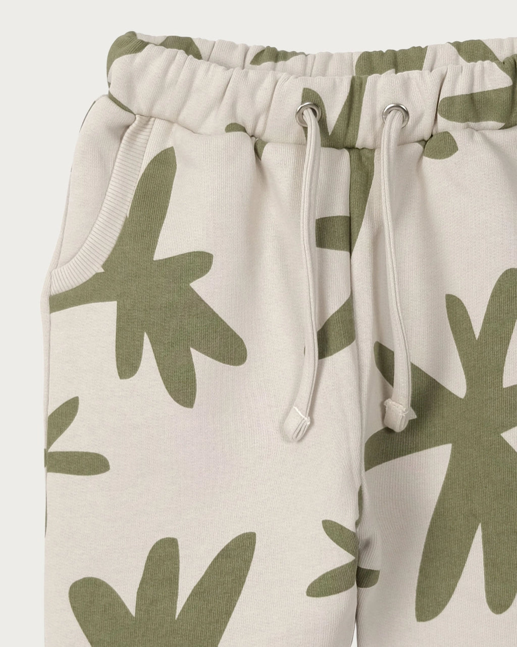 Sweatpants - Olive Star