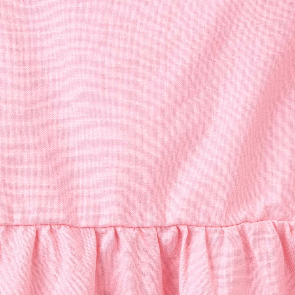 Grace Tie Back Romper - Pink