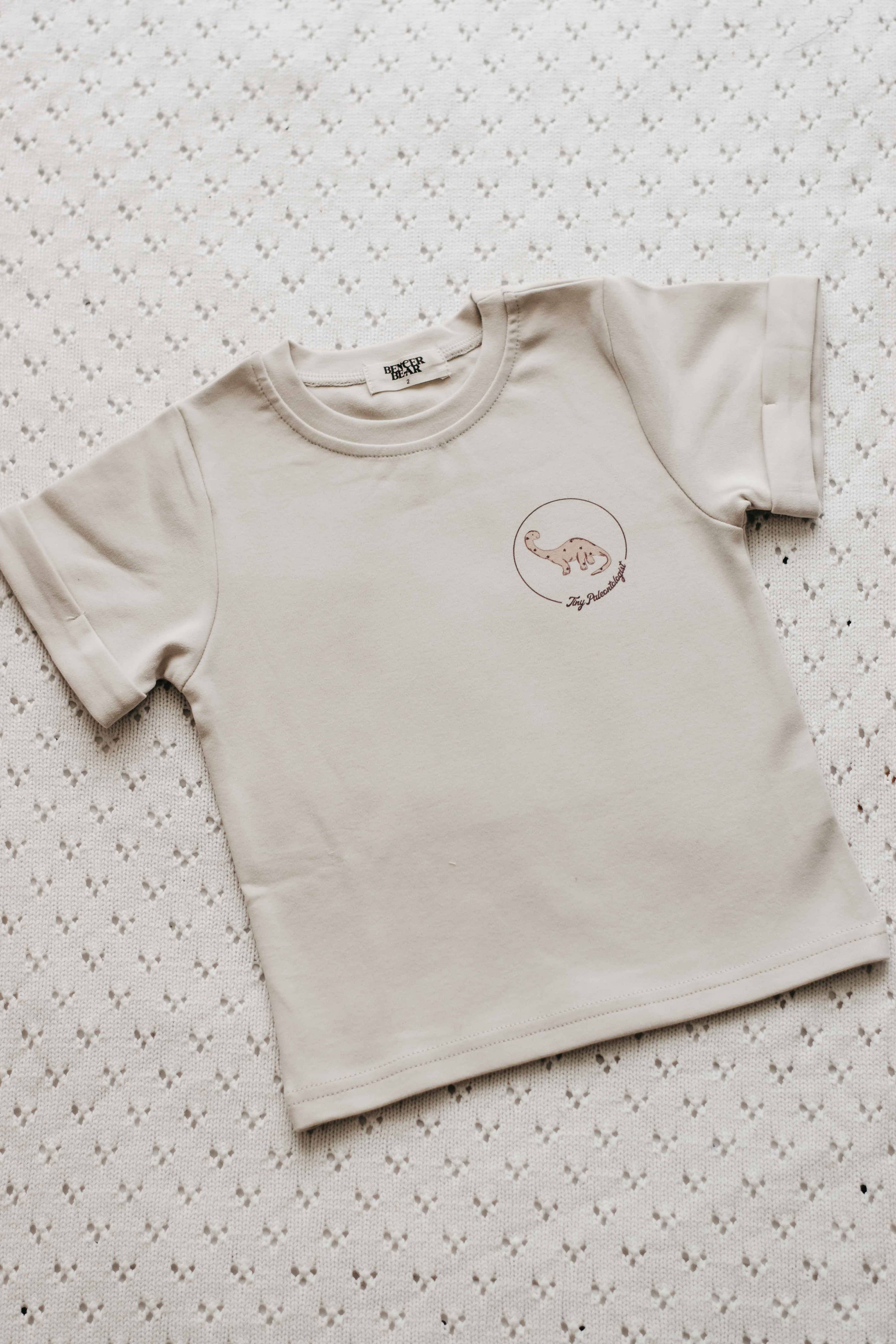 Tiny Paleontologist Bodysuit/Tee - Neutral