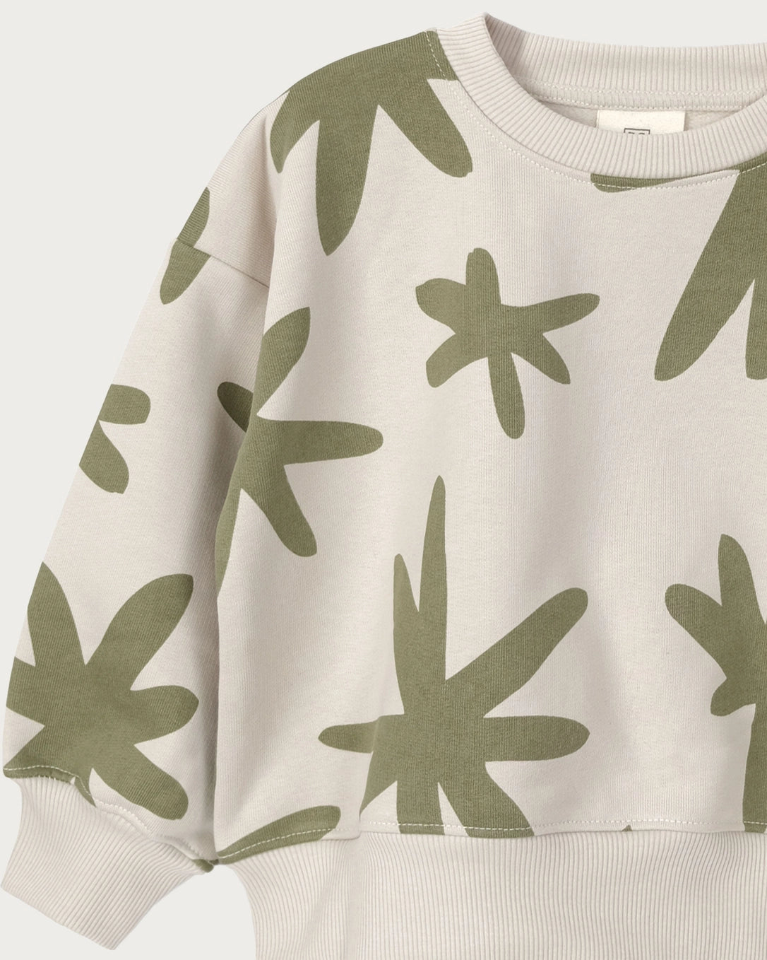 Sweatshirt - Olive Star