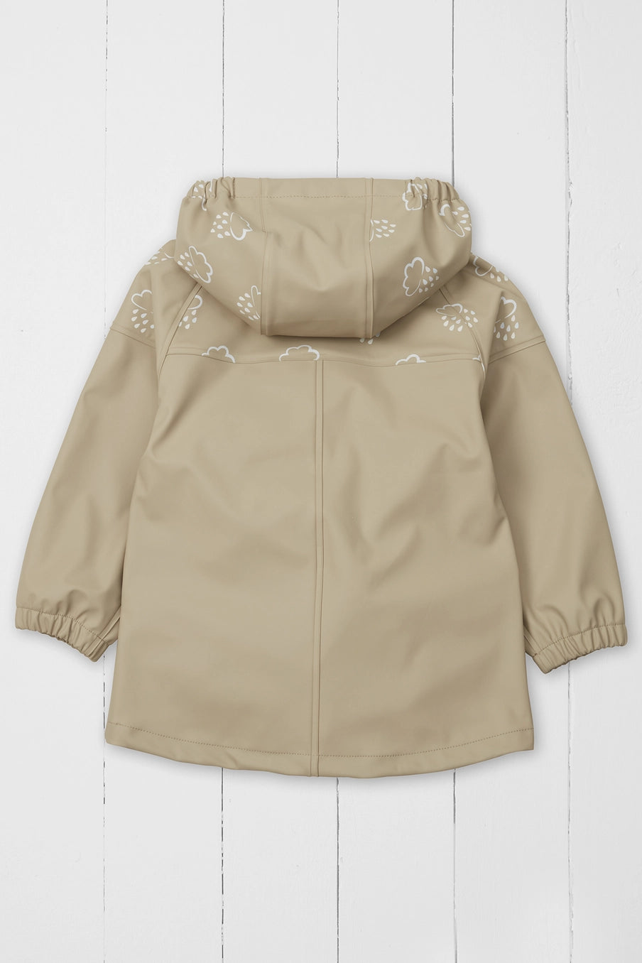 Colour-Changing Kids Rain Jacket - Stone