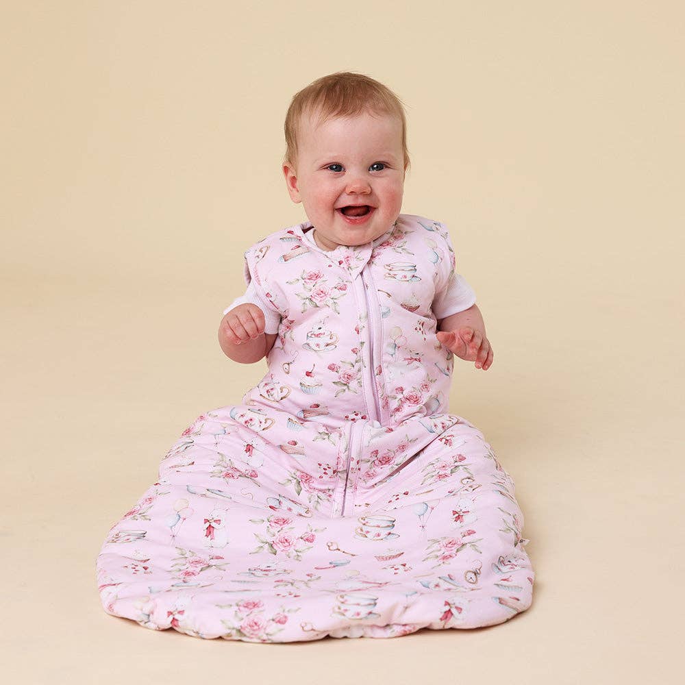 Alice's Tea Party Organic Sleeping Bag 2.5 TOG