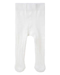 Baby Cable Knit Tights - Cream