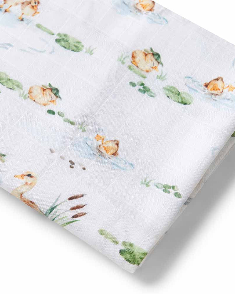 Duck Pond Organic Muslin Wrap