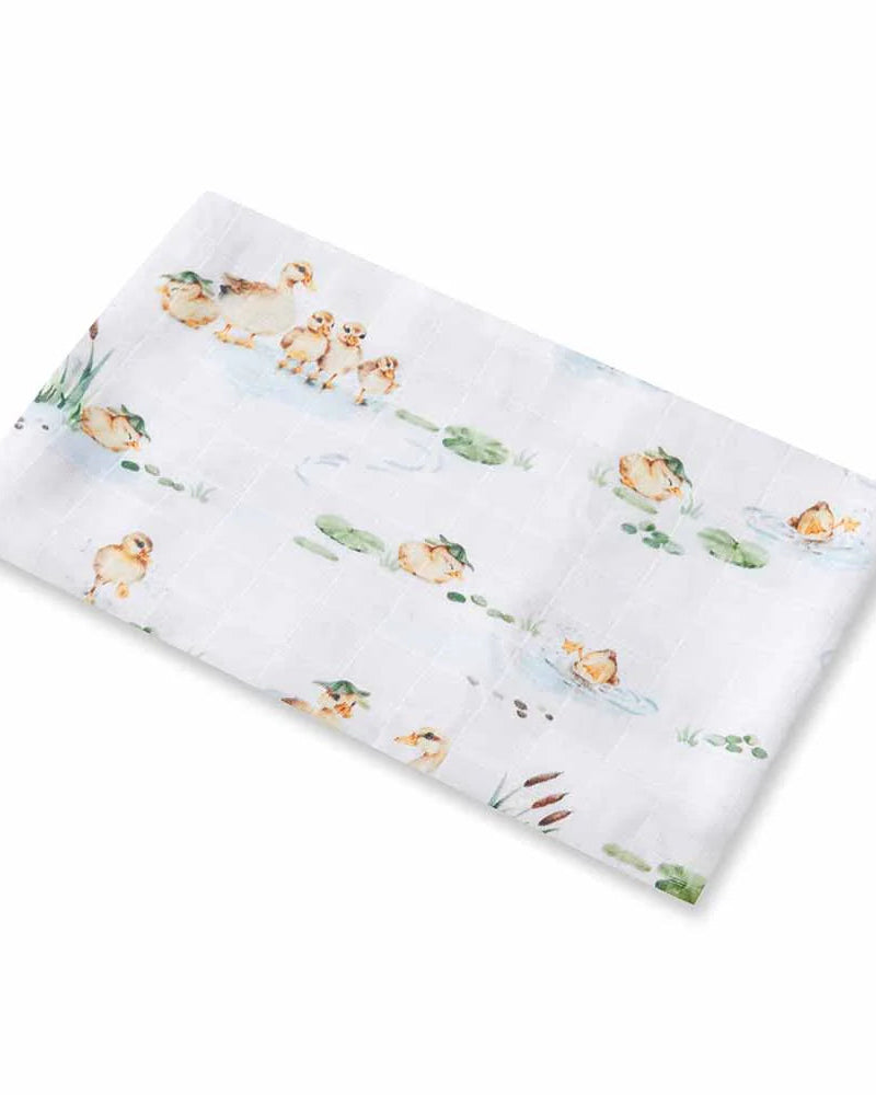Duck Pond Organic Muslin Wrap