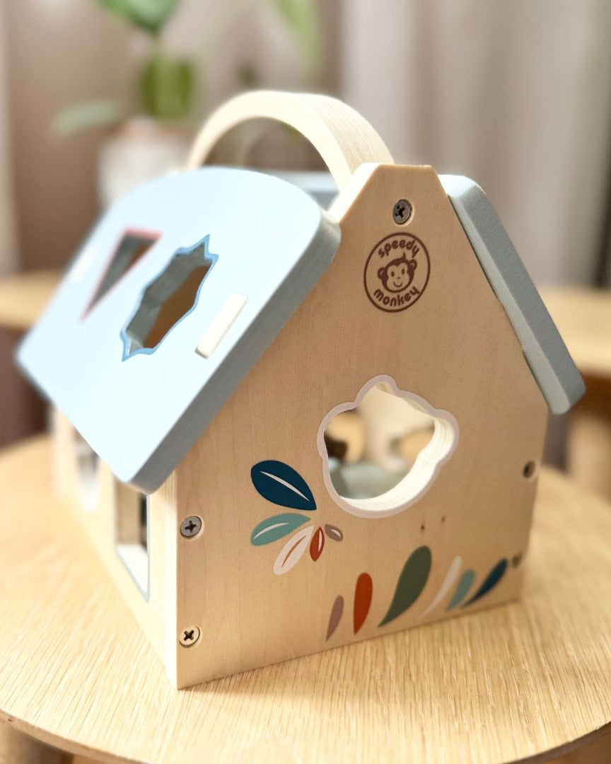 House Shape Sorter with 8 Blocks