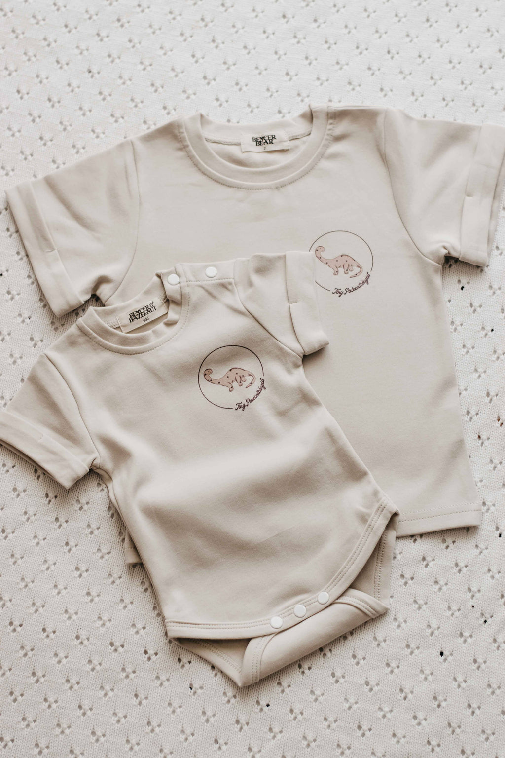 Tiny Paleontologist Bodysuit/Tee - Neutral