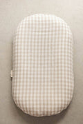 Baby Lounger Nest + Gingham Linen Cover