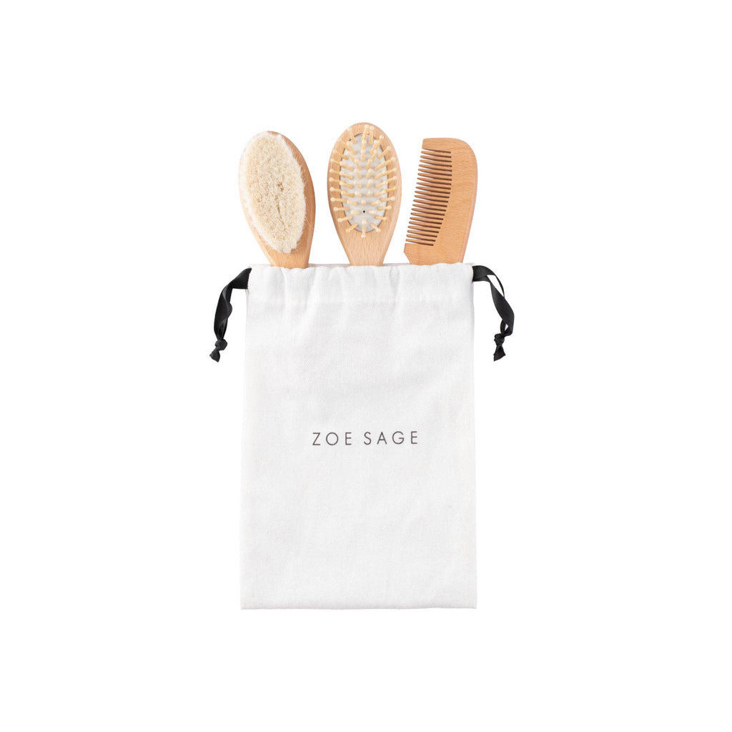 Baby Brush & Comb Set - 3pc