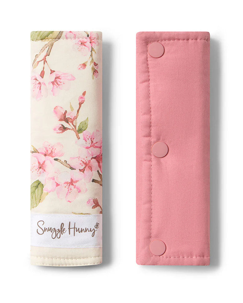 Cherry Blossom Universal Reversible Pram Strap Covers