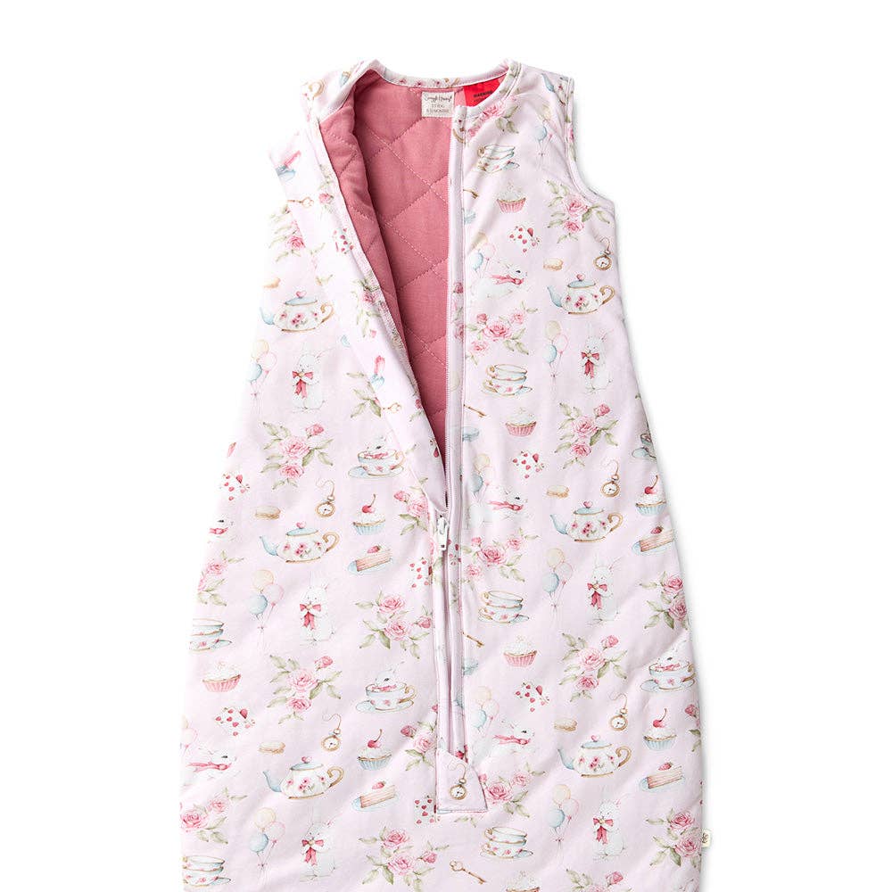 Alice's Tea Party Organic Sleeping Bag 2.5 TOG