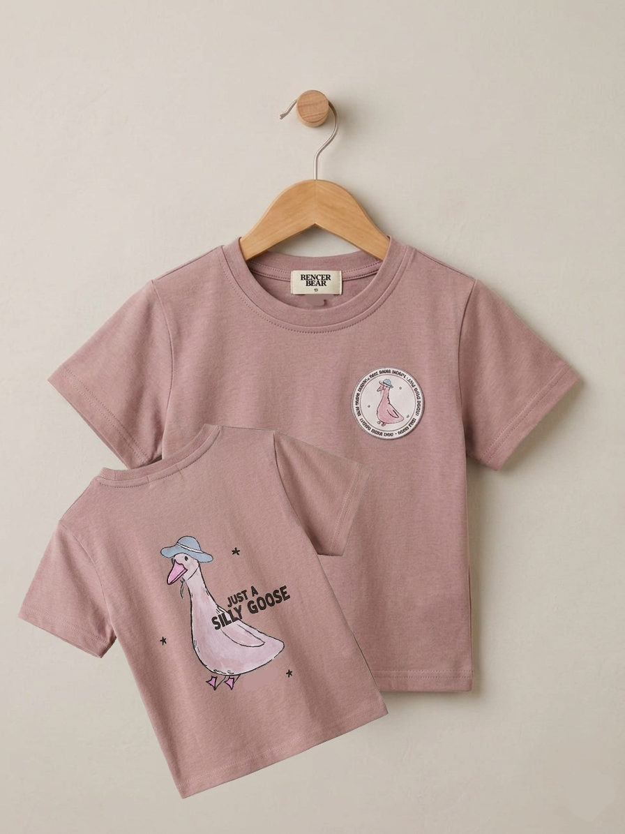 Tee: Silly Goose Purple