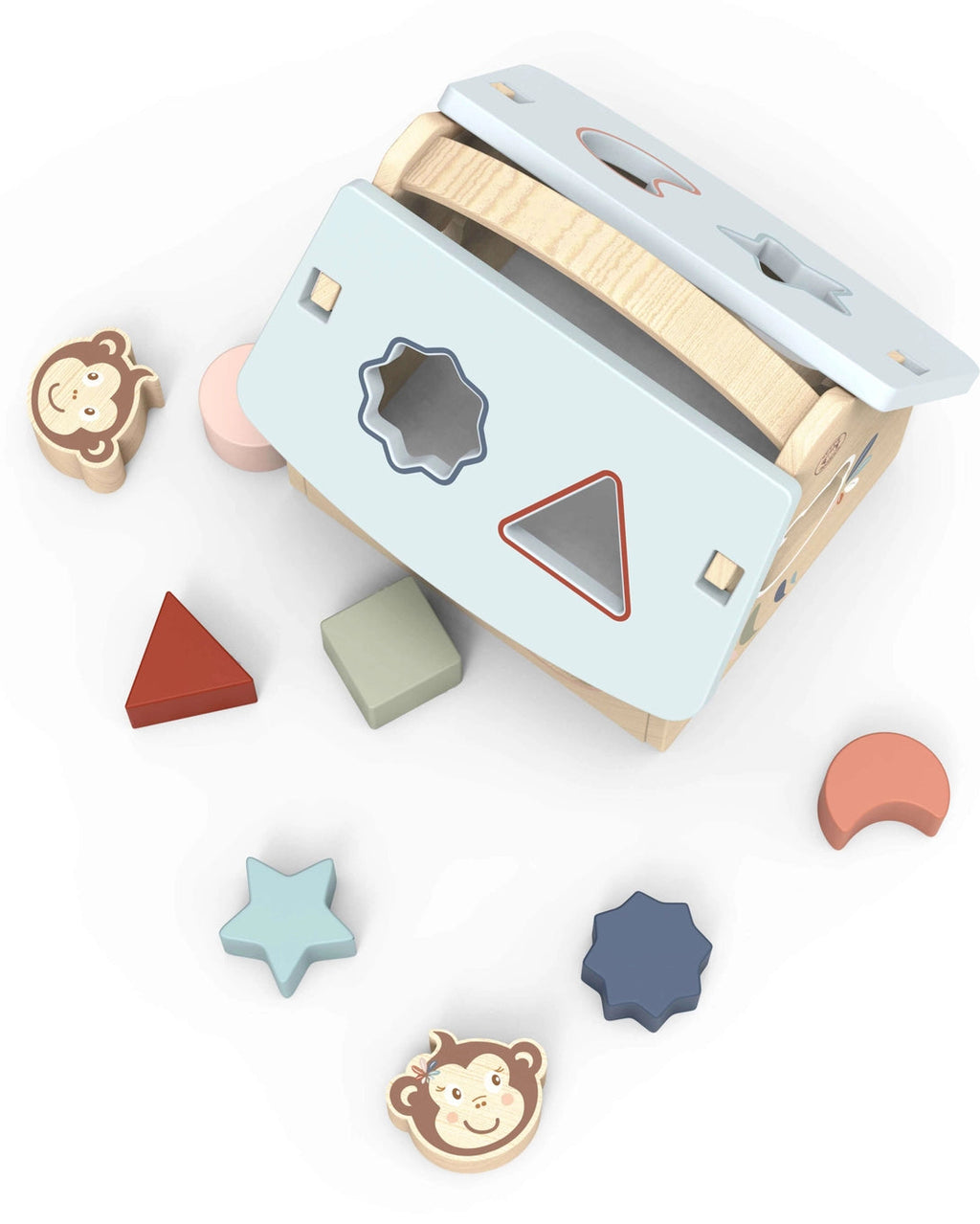 House Shape Sorter with 8 Blocks