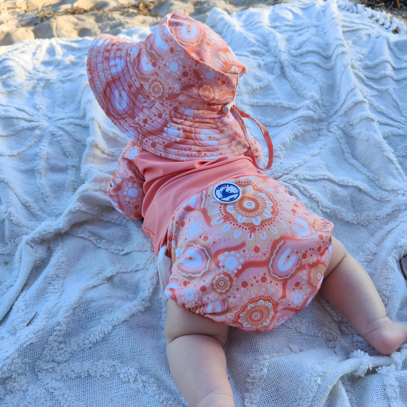 Reversible Swim Hat - Community Connected to Land