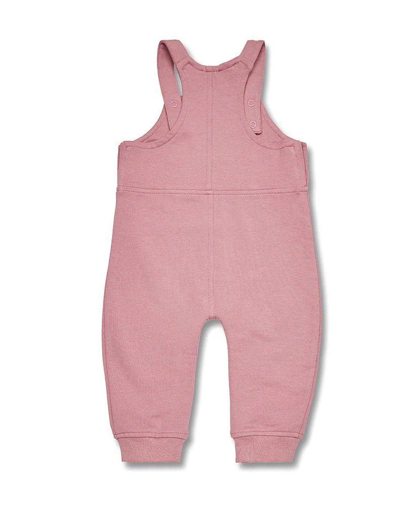 Organic Joey Overall - Jewel Pink