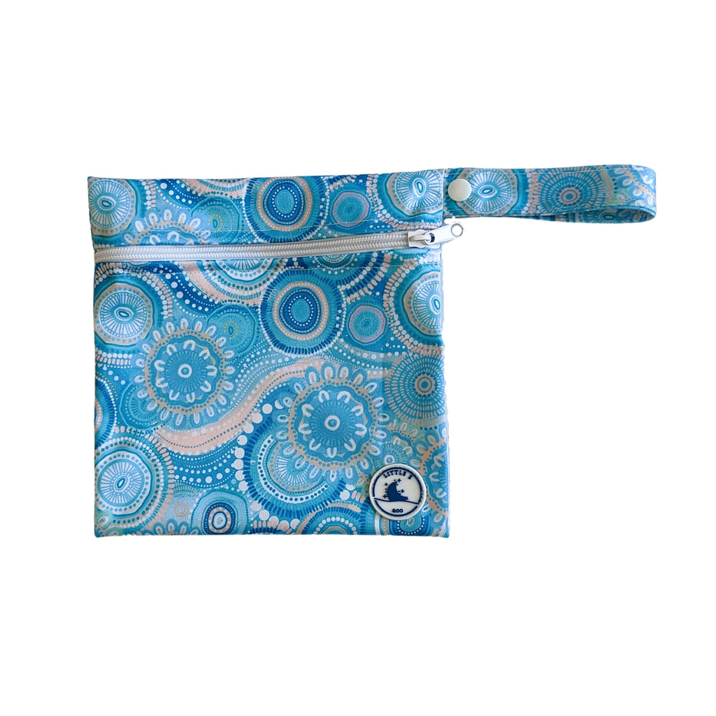 Swim Nappy & Mini Wet Bag Combo - Called Home to the Ocean