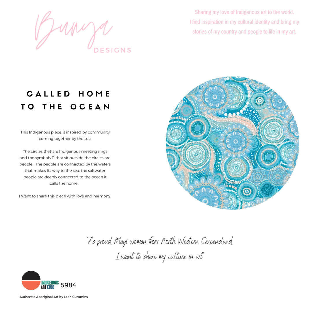 Swim Nappy & Mini Wet Bag Combo - Called Home to the Ocean