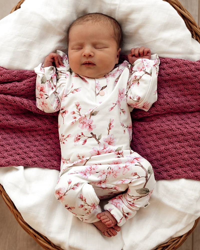 Cherry Blossom Organic Growsuit