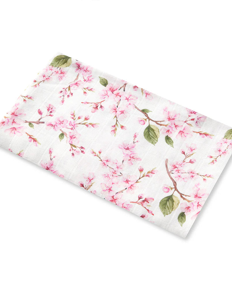 Cherry Blossom Organic Muslin Wrap